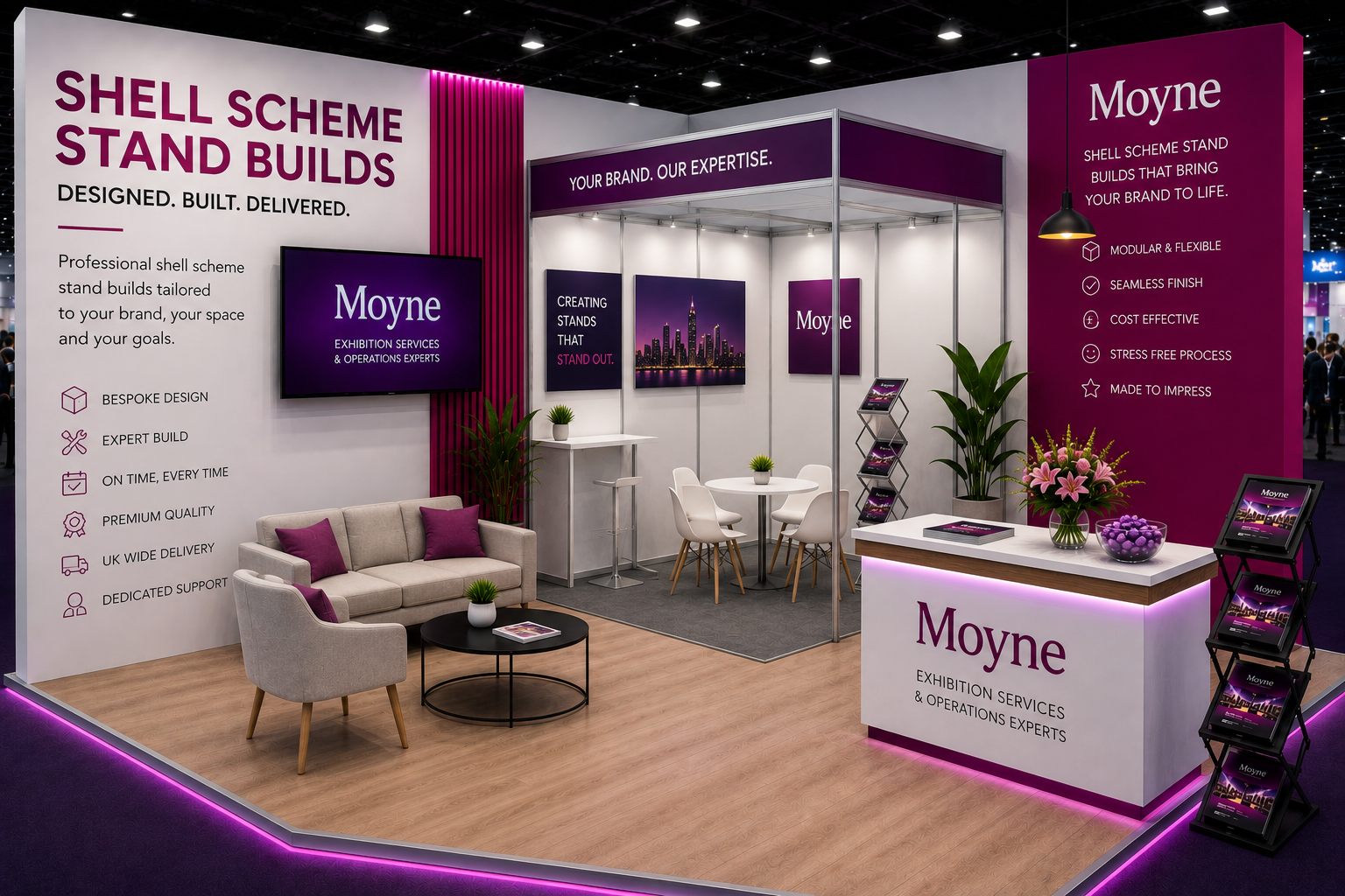 Shell Scheme Stand Builds